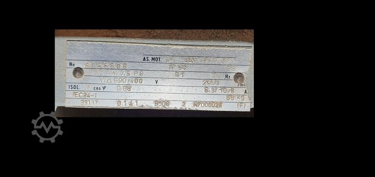 Stationary extraction system with discharge unit Elsinger D250