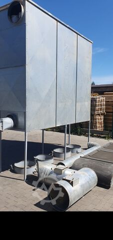 Stationary extraction system with discharge unit Elsinger D250