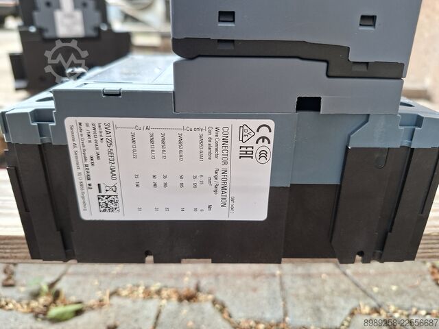 Leistungsschalter mit Motorantrieb Siemens 3VA9257-0HA10 / 3VA1225-5EF32-0AA0