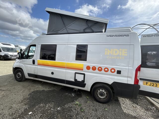 Kastenwagen Wohnmobil / Campervan 2023 Fiat Ducato Weinsberg Carabus | Manuale | Tetto a Soffietto
