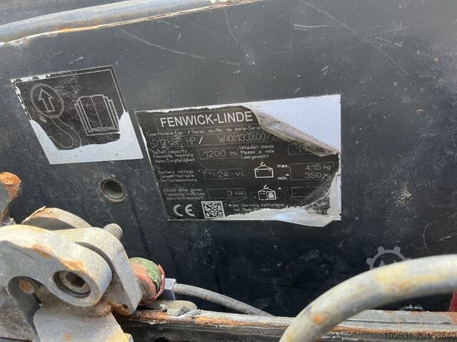 Stand-on stacker Linde D12PHSP