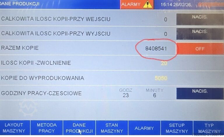 Laminating machine Ekosystem Costruzioni Compact 76