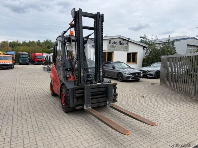 Frontstapler LINDE H50 T-02 EVO/Kabine/hydraulischer Seitenschieber