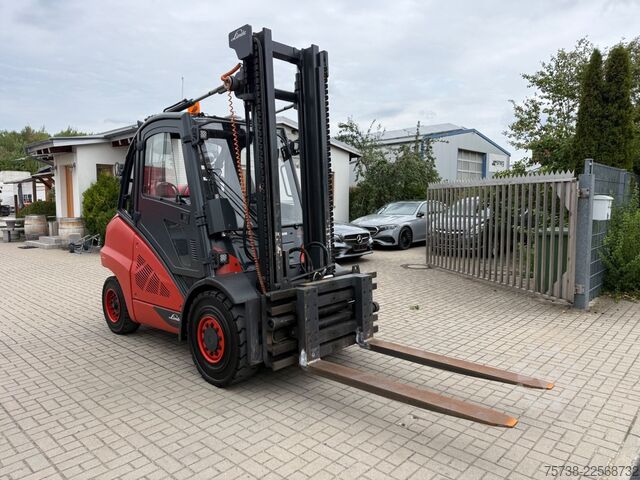 Frontstapler LINDE H50 T-02 EVO/Kabine/hydraulischer Seitenschieber