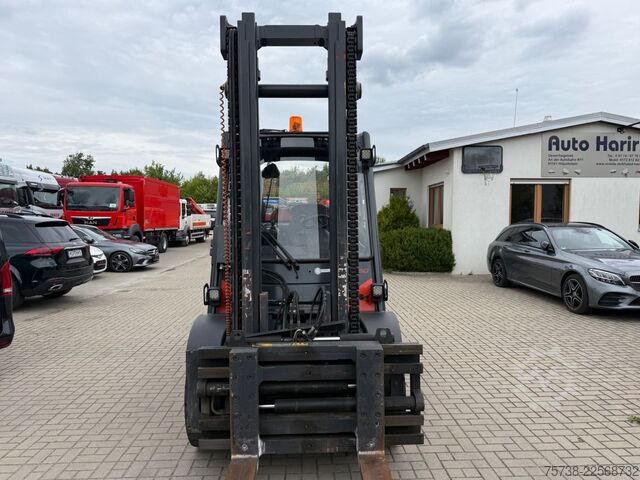 Frontstapler LINDE H50 T-02 EVO/Kabine/hydraulischer Seitenschieber