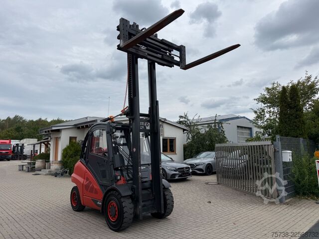 Frontstapler LINDE H50 T-02 EVO/Kabine/hydraulischer Seitenschieber