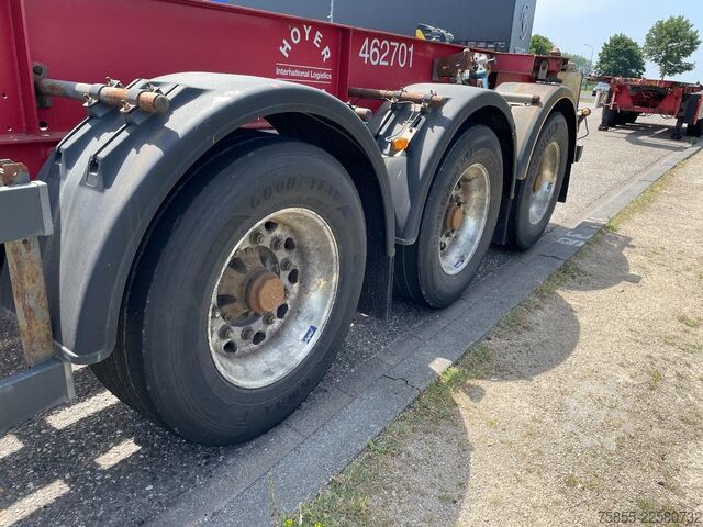 Containertransport Schmitz Gotha SRTC 20 FT Chassis / Tank / ADR / BPW Axles / D...
