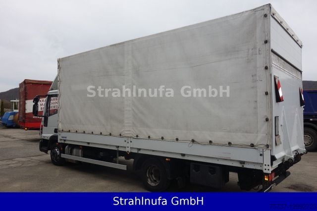 Transporter mit Pritsche & Plane IVECO 75 E 21