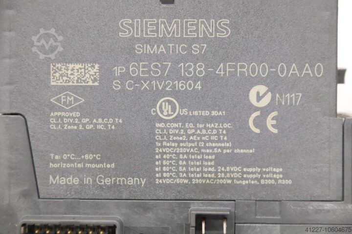 Elektronikmodul ET 200S Siemens 6ES7 138-4FR00-0AA0