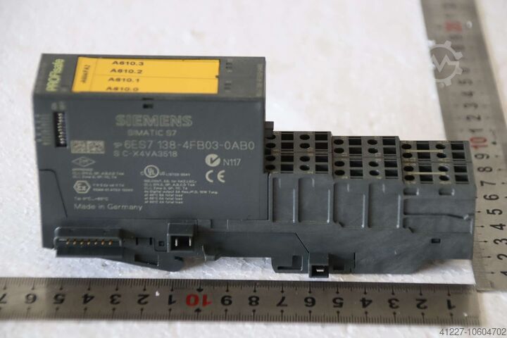 Elektronikmodul ET 200S Siemens 6ES7 138-4FB03-0AB0
