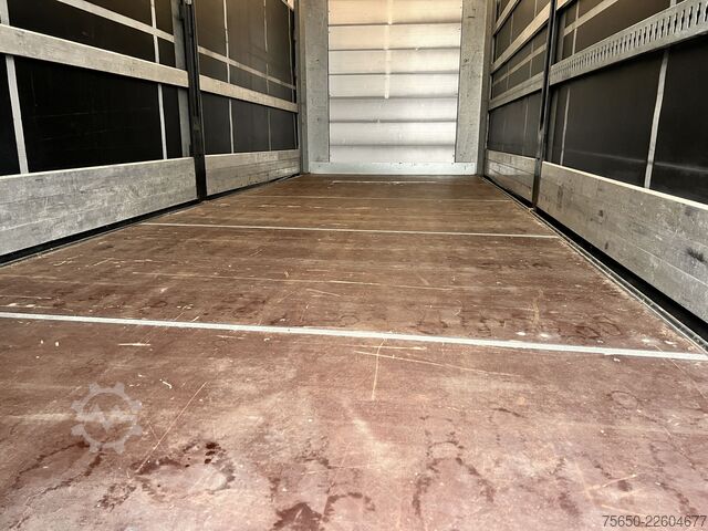 Open trailer with tarp Fliegl TPS135  13,5 t Tandemplanenanhänger, neuwertig