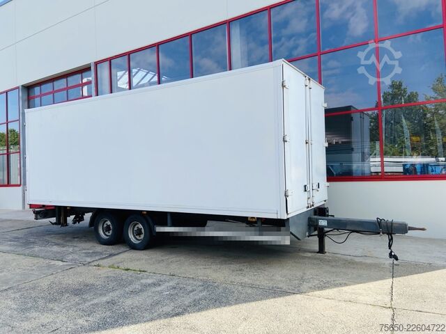 Box trailer Tang, Karl K105  Tandem Kofferanhänger vorn Durchladbar