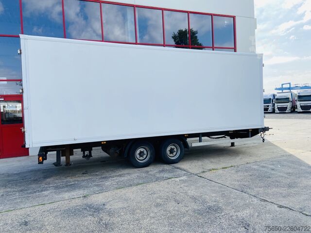 Box trailer Tang, Karl K105  Tandem Kofferanhänger vorn Durchladbar