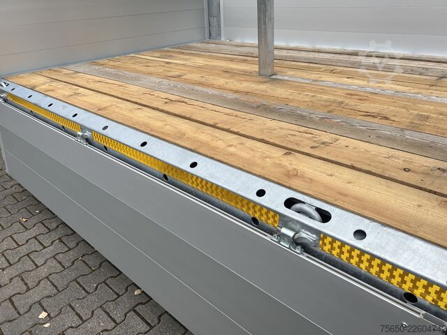 Open trailer Möslein THT 14,4 G 7,2  14,4 t Tandem- Pritschenanhänger- Tieflader