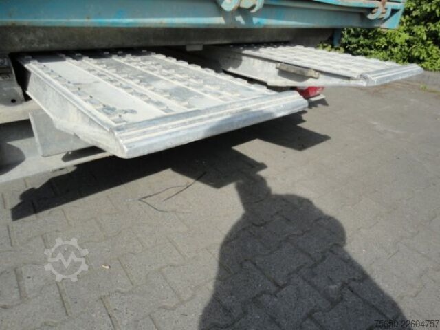 Tipper trailer Humbaur HTK 10 50 24  Tandem Kipper- Tieflader