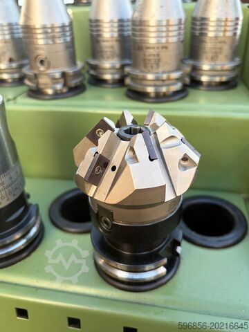 Stirnfräser ASF-35-45-20 mit SK40-Wendeschneidplatten – professionelle Fräskopf 45° Frez czołowy ASF-35-45-20 z płytkami SK40 – profesjonalna głowica frezarska 45° Frez czołowy ASF-35-45-20 z płytkami SK40 – profesjonalna głowica frezarska 45°