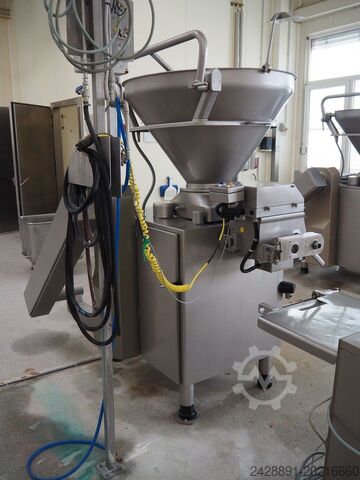 Filling and portioning line with AL line Handtmann, LOMA VF 616, IQ2, AL