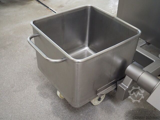 Filling and portioning line with AL line Handtmann, LOMA VF 616, IQ2, AL