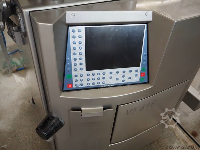 Filling and portioning line with AL line Handtmann, LOMA VF 616, IQ2, AL