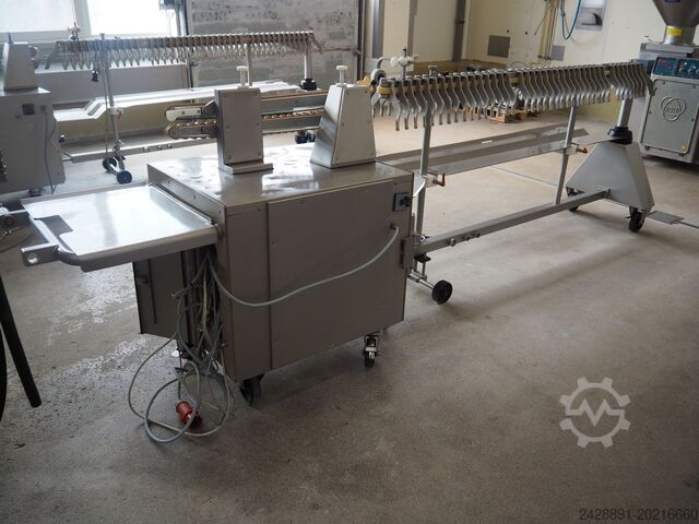 Filling and portioning line with AL line Handtmann, LOMA VF 616, IQ2, AL