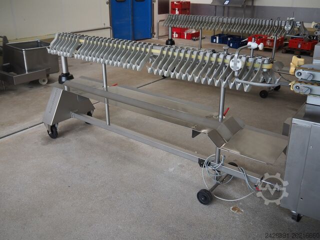 Füll- und Portionierlinie mit AL-Linie Handtmann, LOMA VF 616, IQ2, AL