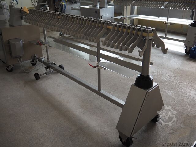 Filling and portioning line with AL line Handtmann, LOMA VF 616, IQ2, AL