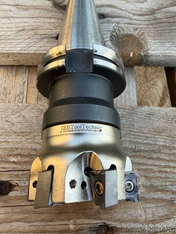 Fräskopf JEB ToolTechnic Ø63 mm SK40 mit Wendeschneidplatten Głowica frezarska JEB ToolTechnic Ø63 mm SK40 z płytkami Głowica frezarska JEB ToolTechnic Ø63 mm SK40 z płytkami