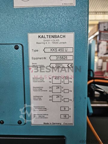 Kaltenbach KKS 450 U Metallkreissäge (2021) Kaltenbach KKS 450 U