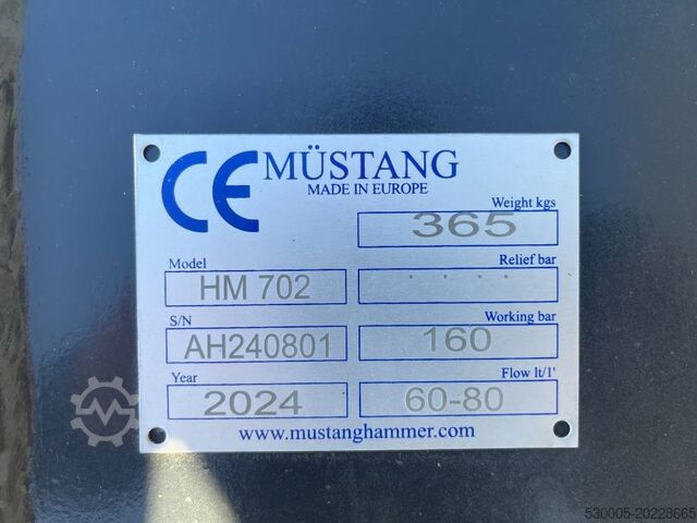 Hammer Mustang HM 702     2024   Unused