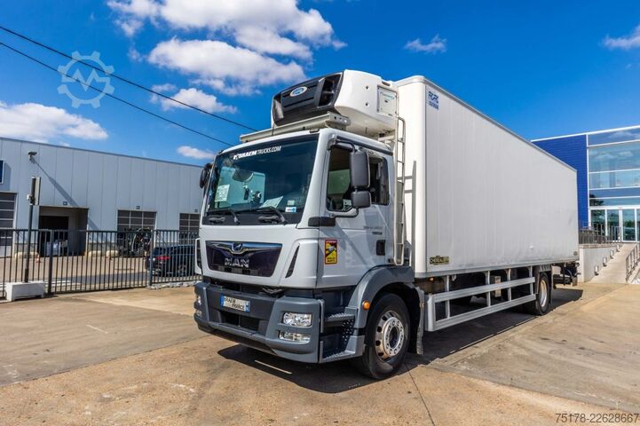 Kühl-/Tiefkühltransport MAN TGM 18.290 BL+CHEREAU+CARRIER SUPRA 1150 MT