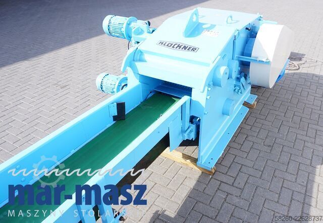 Holzhacker Schredder KLOCKNER 180x500L-2WV 