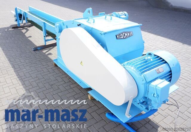 Holzhacker Schredder KLOCKNER 180x500L-2WV 