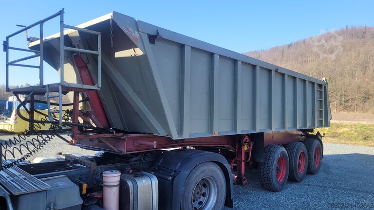 Walking floor Ackermann / Benalu Alu Mulde BPW 24 m³ Trommelbremse blattg