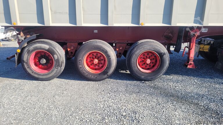 Walking floor Ackermann / Benalu Alu Mulde BPW 24 m³ Trommelbremse blattg