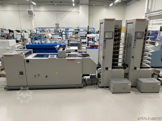 Booklet Maker Horizon VAC-100a + VAC-100c + SPF-20A + FC-20A Booklet Maker