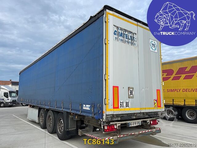 Sliding tarpaulins Schmitz Cargobull scs 27 srem