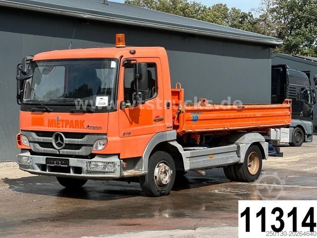 Tipper van MERCEDES-BENZ Atego 818 4x2 Meiler DSK