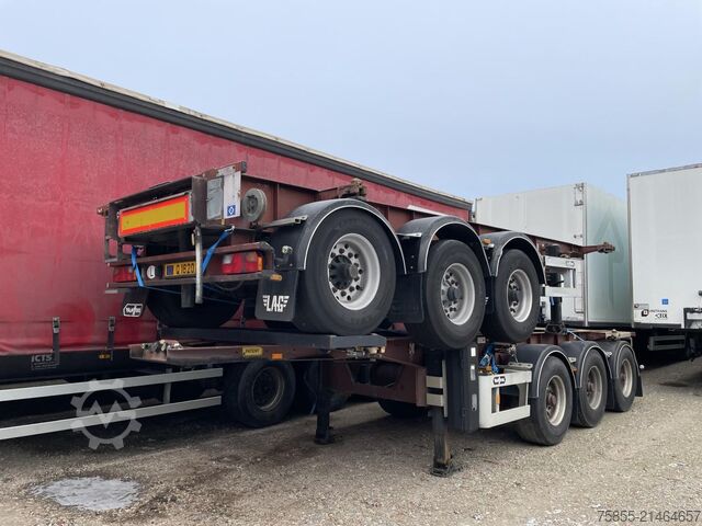 Container transport Van Hool 3B0049 20FT Chassis / BPW Axles  / Discbrakes
