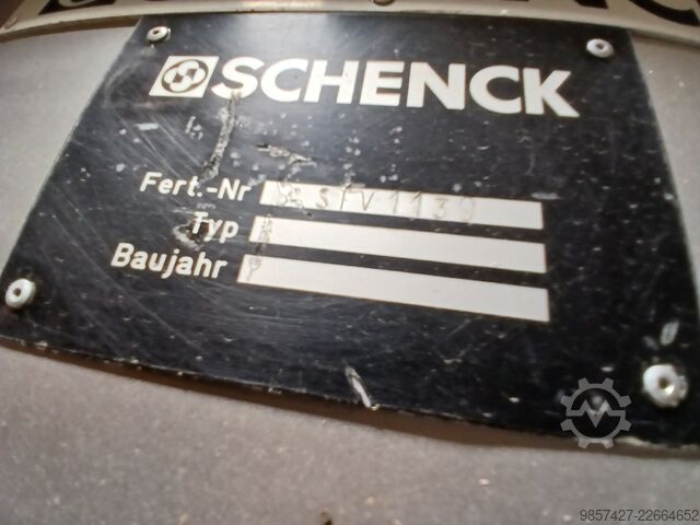 Vibrating fluidized bed drying tunnel Schenck SFV 1139
