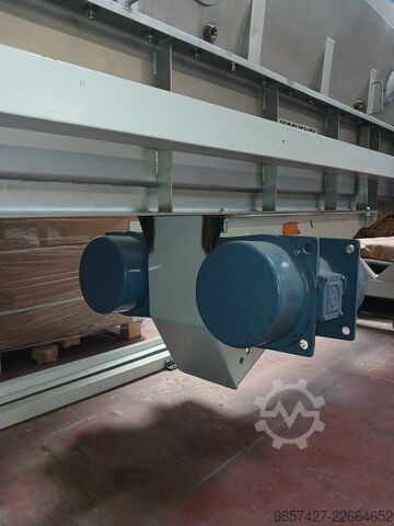Vibrating fluidized bed drying tunnel Schenck SFV 1139