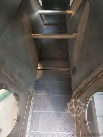 Vibrating fluidized bed drying tunnel Schenck SFV 1139