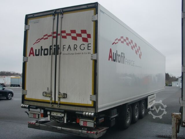 Reefer semitrailer Krone SDR 27 eL4-DS Doppelstock Ladebordwand