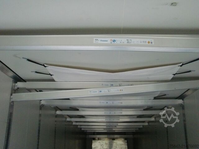 Reefer semitrailer Krone SDR 27 eL4-DS Doppelstock Ladebordwand