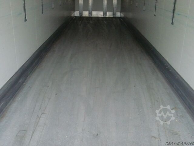 Reefer semitrailer Krone SDR 27 eL4-DS Doppelstock Ladebordwand