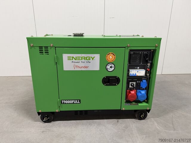 Generator Energy gruppi Energy T9000FULL  7,5 kVA