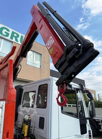 TRUCK WITH CRANE AND TIPPING TRUCK Iveco EUROCARGO ML 100E22