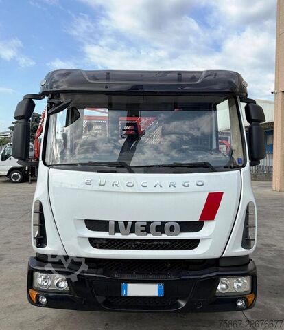 TRUCK WITH CRANE AND TIPPING TRUCK Iveco EUROCARGO ML 100E22