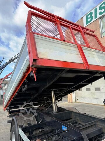 TRUCK WITH CRANE AND TIPPING TRUCK Iveco EUROCARGO ML 100E22