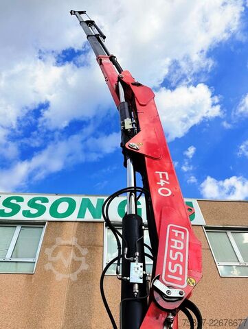TRUCK WITH CRANE AND TIPPING TRUCK Iveco EUROCARGO ML 100E22