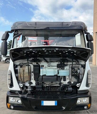 TRUCK WITH CRANE AND TIPPING TRUCK Iveco EUROCARGO ML 100E22